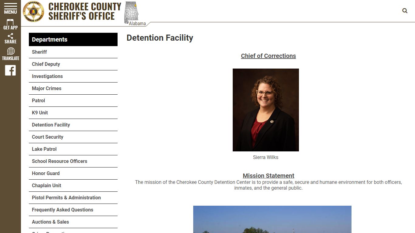 Detention Facility - Cherokee County Sheriff AL