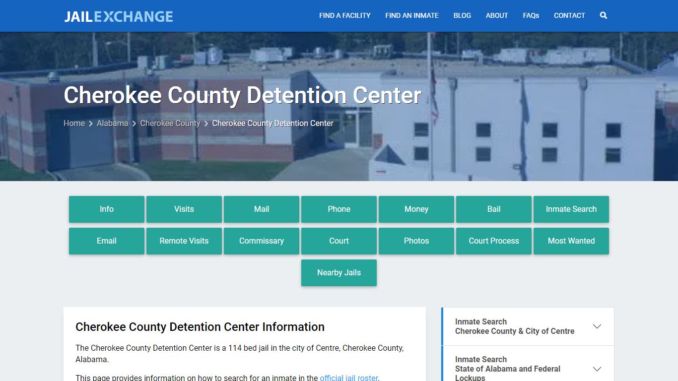 Cherokee County Detention Center - Jail Exchange